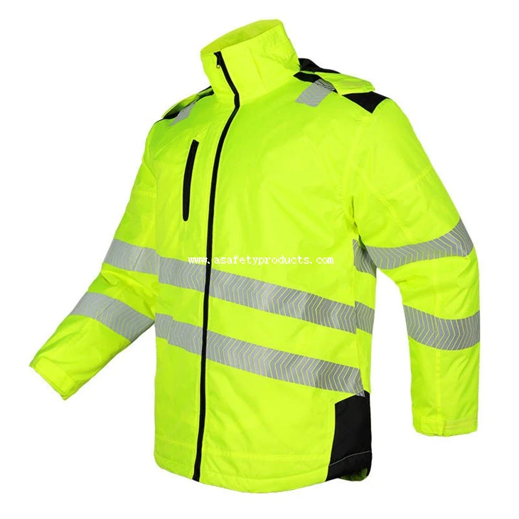 Bezpečnostná bunda Hi Vis spomaľujúca horenie