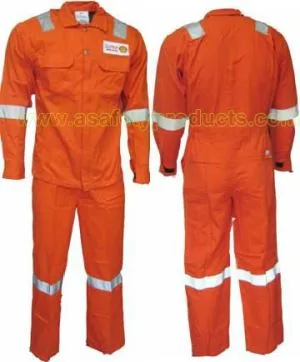 Plameň odolný oranžový oblek