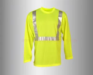 Hi Vis dlhý rukáv tričko