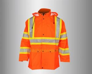 Vodotesné bezpečnostné bundy Hi Vis