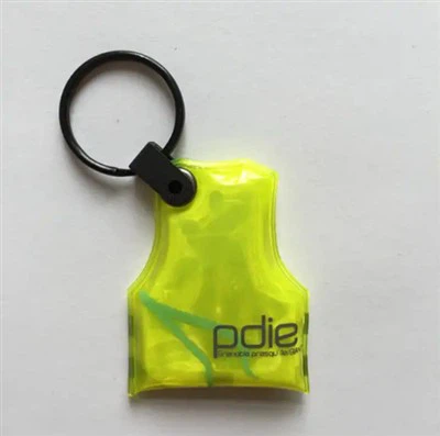 Pvc reflexná kľúčenka